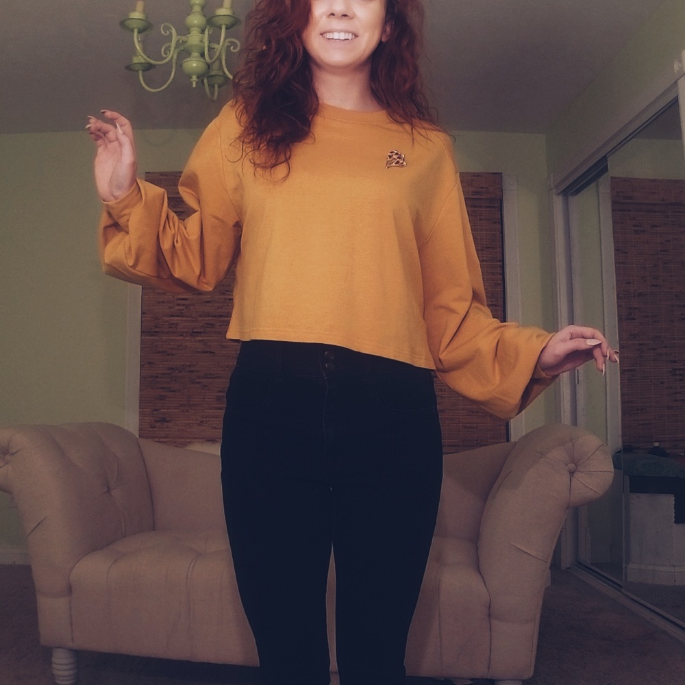 Yellow Long-Sleeve Shirt